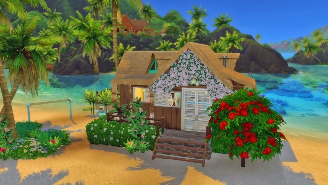 Sims 4 Small Sulani Bungalow No CC by Chaosking at Mod The Sims