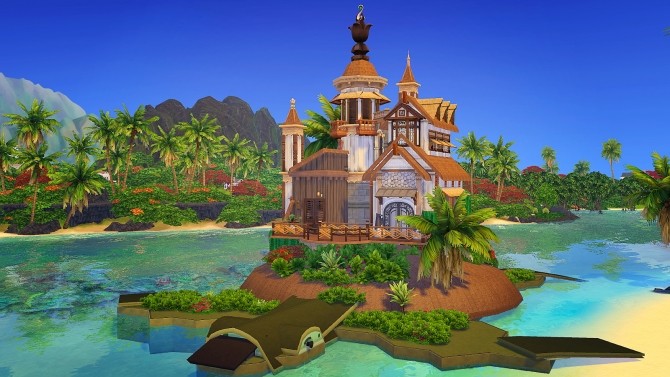 Sims 4 Island Turtle at Akai Sims – kaibellvert
