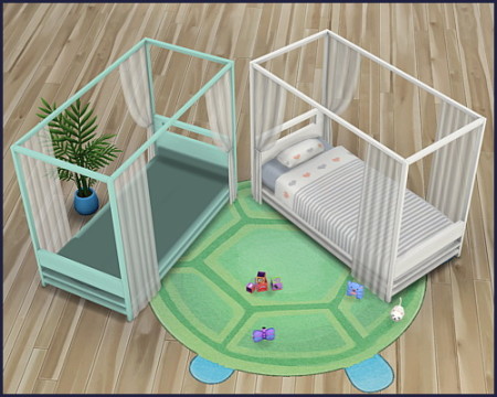 sims 4 toddler bed frame cc