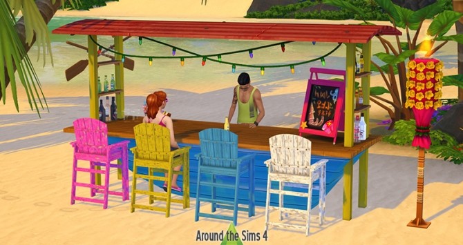 Sims 4 The Boat Bar by Sandy at Around the Sims 4