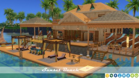 Sunset Beach house no CC at Tatyana Name
