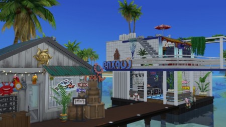 Sea Post Pier by kiimy_2_Sweet at Mod The Sims