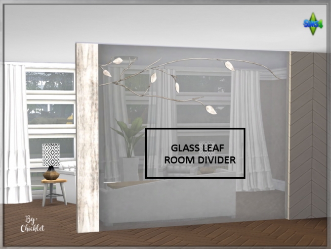 Glass Leaf Room Divider at Simthing New » Sims 4 Updates