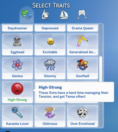 High-Strung Trait by Lazurite at Mod The Sims