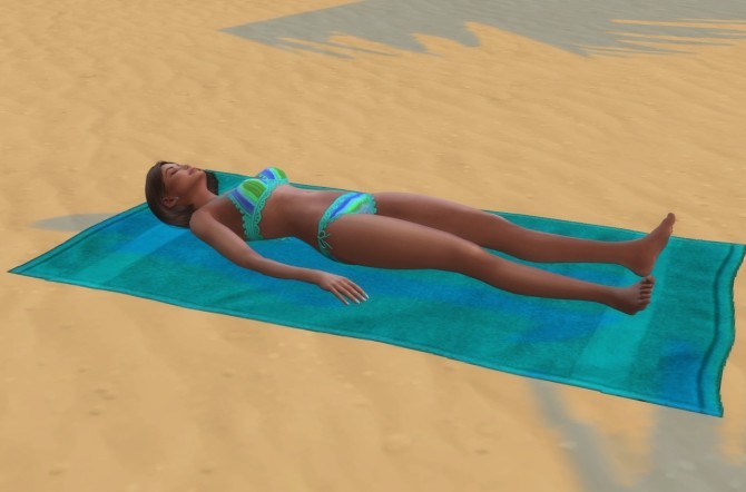 Sims 4 Towels at Alial Sim