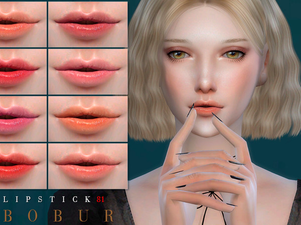 Sims 4 Lipstick 81 by Bobur3 at TSR