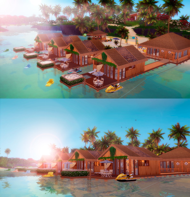 Sims 4 Resort Tropical Sulani at Lily Sims