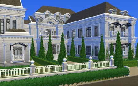 Luxury Hollywood Mansion by catdenny at Mod The Sims