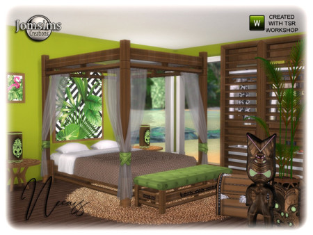 Necass bedroom by  jomsims at TSR