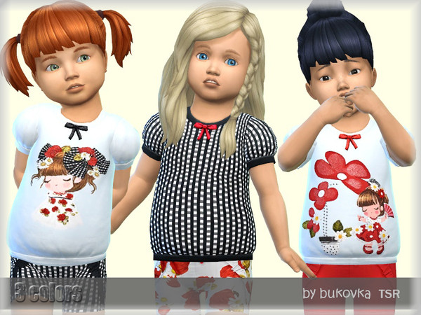 Sims 4 Shirt Toddler by bukovka at TSR
