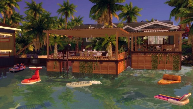 Sims 4 51 | SEASIDE BAY houses at SoulSisterSims
