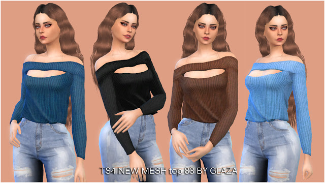 Sims 4 Top 83 (P) at All by Glaza