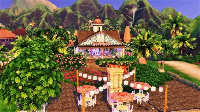Sims 4 Wedding House in Sulani at Agathea k