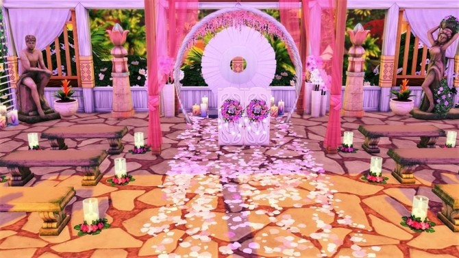 Sims 4 Wedding House in Sulani at Agathea k
