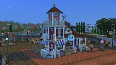 The Rusty Lobster restaurant CC Free by kiimy_2_Sweet at Mod The Sims