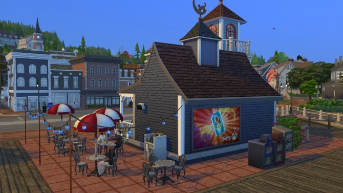 Sims 4 The Rusty Lobster restaurant CC Free by kiimy 2 Sweet at Mod The Sims