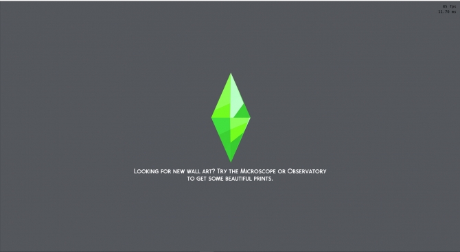 Grey Loading Screen by leroidetout at Mod The Sims » Sims 4 Updates