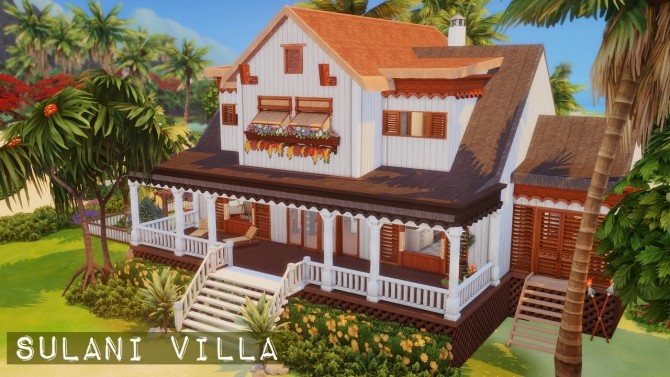 Sims 4 Sulani Villa at Wiz Creations