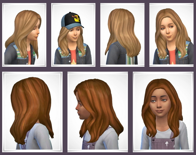 Sims 4 Kids New Hair at Birksches Sims Blog