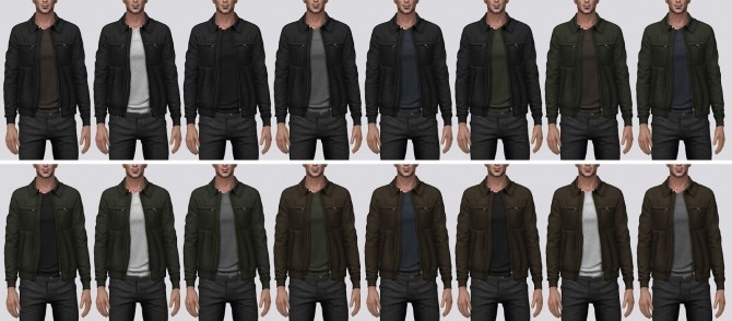 Sims 4 Suede Jacket (P) at Darte77