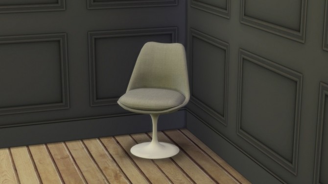 Sims 4 TULIP CHAIR UPHOLSTERED at Meinkatz Creations