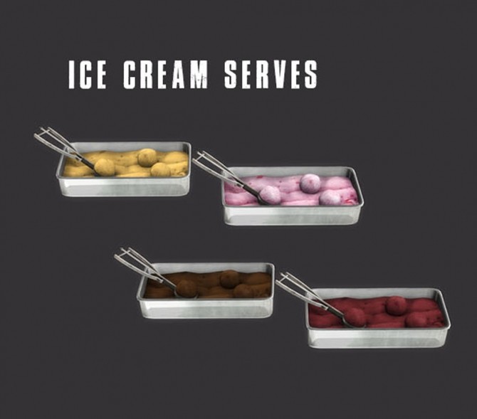 Sims 4 Ice Cream Serve (P) at Leo Sims