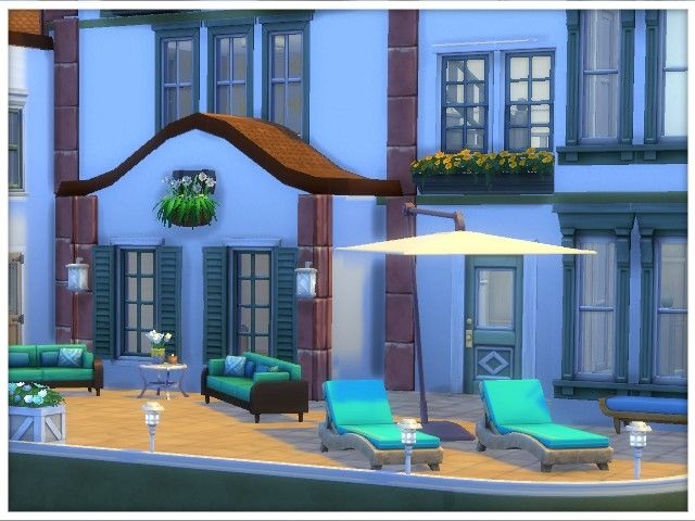 Sims 4 Davenport by Oldbox at All 4 Sims