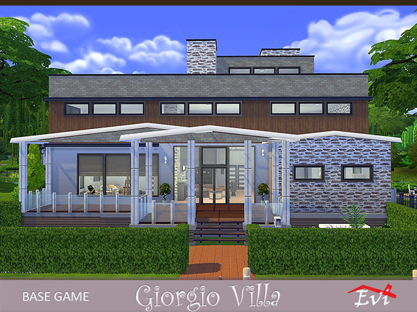Sims 4 Giorgio Villa by evi at TSR