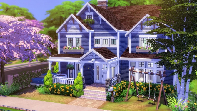 Sweet Family Home by Cassie Flouf at L’UniverSims » Sims 4 Updates