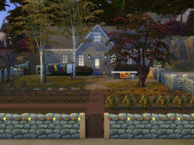 Sims 4 Farmer Giles farm at KyriaT’s Sims 4 World