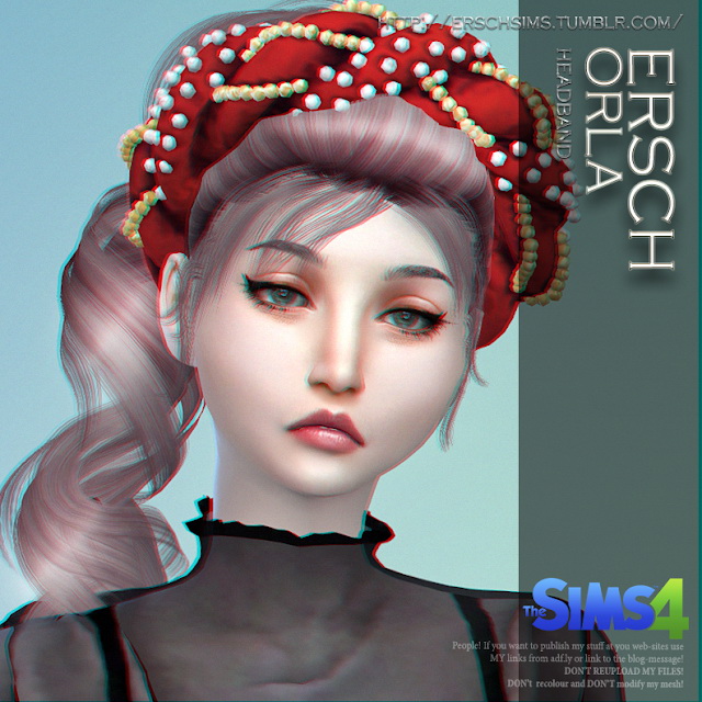 Sims 4 Orla Headband at ErSch Sims