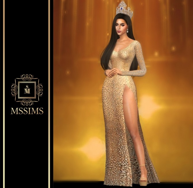 Sims 4 MISS TIFFANY’S UNIVERSE 2019 CROWN (P) at MSSIMS