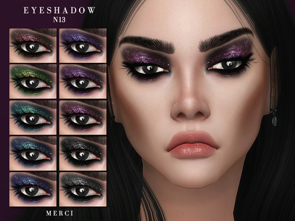 Sims 4 Eyeshadow N13 by Merci at TSR