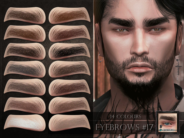 Sims 4 Eyebrows 17 by RemusSirion at TSR