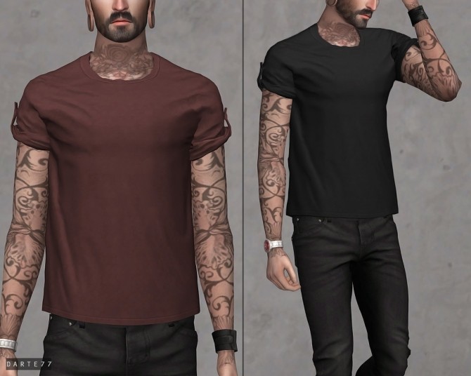 Sims 4 Simple T Shirt at Darte77