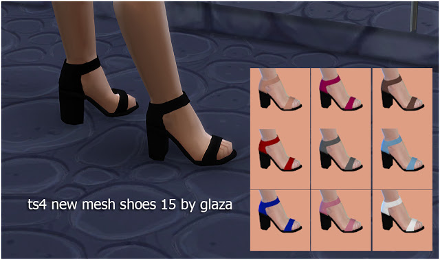 Sims 4 Shoes 15 (P) at All by Glaza