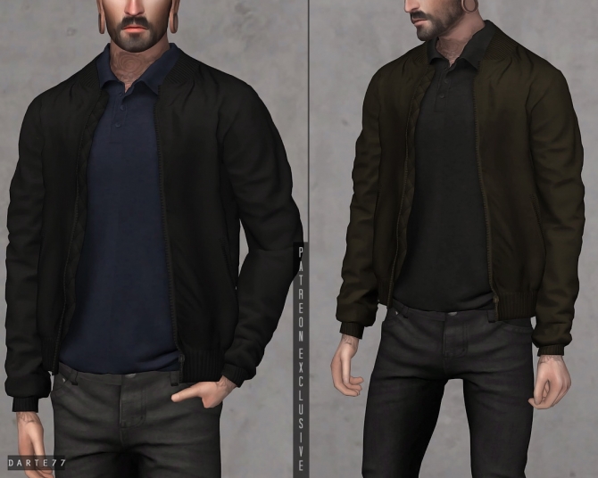 Bomber Jacket Sims4