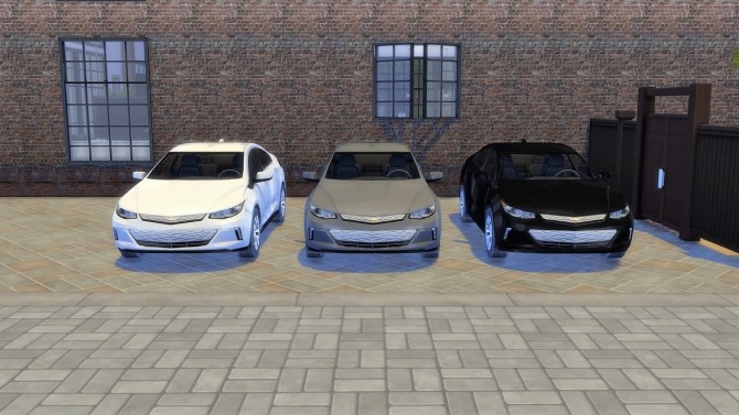 Sims 4 Chevrolet Volt at LorySims