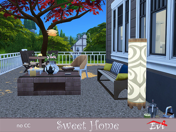 Sims 4 Sweet Home by evi at TSR