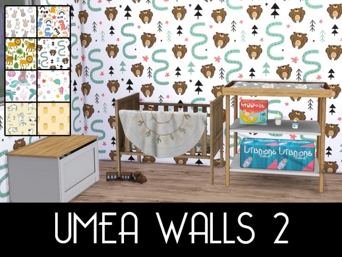 Sims 4 UMEA + UMEA ERDIA walls at MODELSIMS4