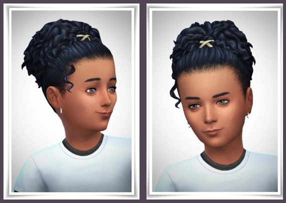Sims 4 Alice UpDo Curls hair at Birksches Sims Blog