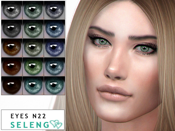 Sims 4 Eyes N22 by Seleng at TSR