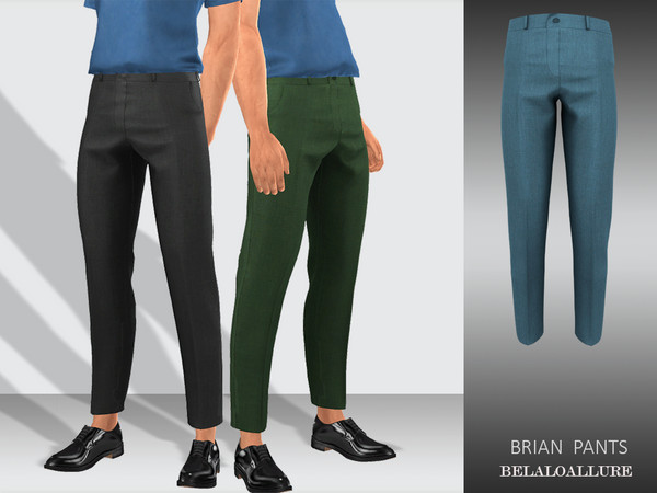 Sims 4 Belaloallure brian pants by belal1997 at TSR