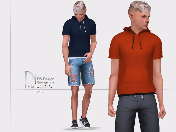 Sims 4 DS Design Sweatshirt by DarkNighTt at TSR