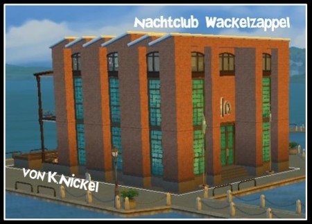 Wackelzappel nightclub by K.Nickel at Sims Marktplatz