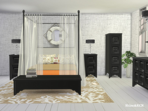 Sims 4 Bedroom Sara by ShinoKCR at TSR