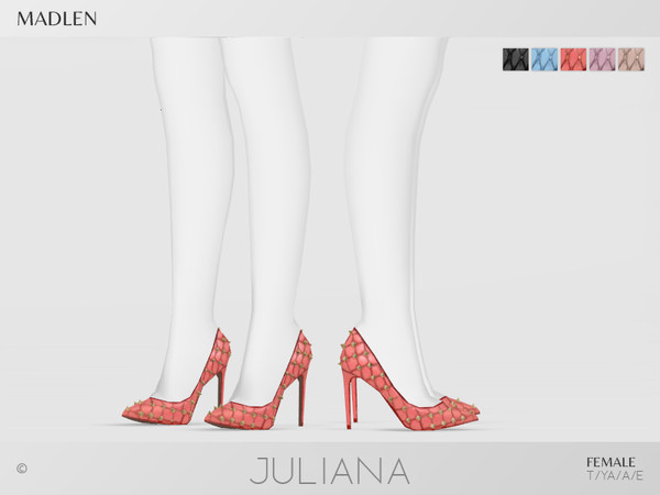 Sims 4 Madlen Juliana Shoes by MJ95 at TSR