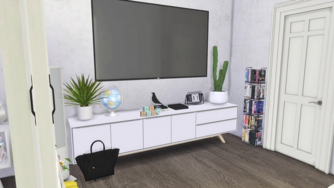Sims 4 STUDIO APARTMENT at MODELSIMS4