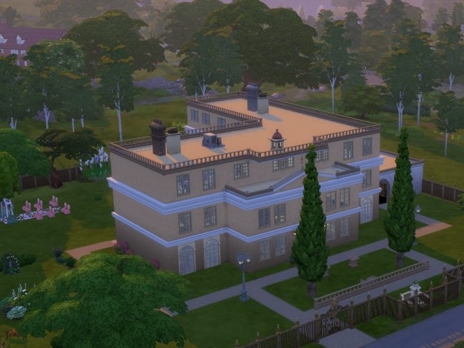 Sims 4 Gossington Hall at KyriaT’s Sims 4 World