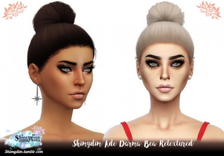 Ade Darma Bea Hair Retexture Naturals + Unnaturals at Shimydim Sims ...